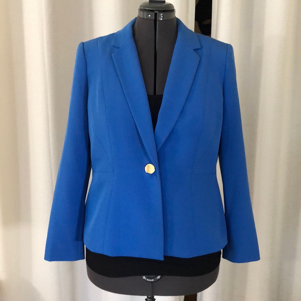 Kasper Blue Suit Jacket